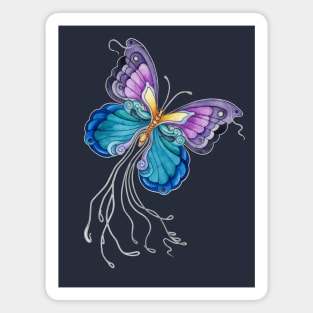 Fanciful Butterfly Magnet